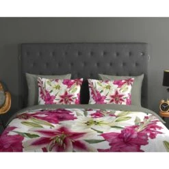 Good Morning Dekbedovertrek "Fleurie" - Multi - (140x220 Cm) -Kwaliteit Geselecteerde Dekbedovertrekkenwinkel 1000035894 0110