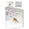 Good Morning Dekbedovertrek "Robin" - Grijs - (200x220 Cm) -Kwaliteit Geselecteerde Dekbedovertrekkenwinkel 1000035899
