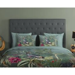 Good Morning Dekbedovertrek "Jill" - Groen - (140x220 Cm) -Kwaliteit Geselecteerde Dekbedovertrekkenwinkel 1000035922 0110