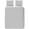 Good Morning Dekbedovertrek "Uni L.Grey" - Grijs - (140x220 Cm) -Kwaliteit Geselecteerde Dekbedovertrekkenwinkel 1000035954