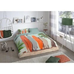 Good Morning Dekbedovertrek "Surf" - Multi - (240x220 Cm) -Kwaliteit Geselecteerde Dekbedovertrekkenwinkel 1000035956 0101