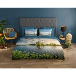 Good Morning Dekbedovertrek "Windmill" - Multi - (140x220 Cm) -Kwaliteit Geselecteerde Dekbedovertrekkenwinkel 1000035972 0101