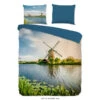 Good Morning Dekbedovertrek "Windmill" - Multi - (140x220 Cm) -Kwaliteit Geselecteerde Dekbedovertrekkenwinkel 1000035972