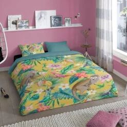 Good Morning Dekbedovertrek "Meet" - Oker - (200x220 Cm) -Kwaliteit Geselecteerde Dekbedovertrekkenwinkel 1000035996 0102