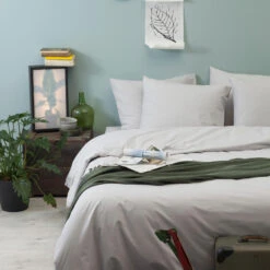 Cinderella Dekbedovertrek Friday - Polykatoen - 200x200/220 Cm - Light Grey -Kwaliteit Geselecteerde Dekbedovertrekkenwinkel 1000038254 0101