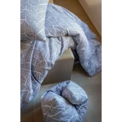 Mistral Home Dekbedovertrek 100% Katoen Satijn Obben 260x240 Cm -Kwaliteit Geselecteerde Dekbedovertrekkenwinkel 1000038730 0103