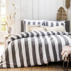 Cinderella Dekbedovertrek Jacky - Katoen - 200x200/220 Cm - Anthracite -Kwaliteit Geselecteerde Dekbedovertrekkenwinkel 1000041603 0101