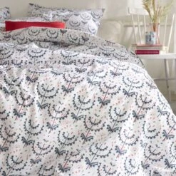 Moodit Dekbedovertrek Odil Mia - Eenpersoons - 140 X 220 Cm - Katoen -Kwaliteit Geselecteerde Dekbedovertrekkenwinkel 1000043534 0101