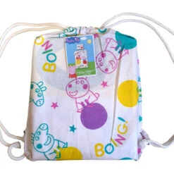 Peppa Pig Dekbedovertrek Boing - Eenpersoons - 140 X 200 Cm - Katoen -Kwaliteit Geselecteerde Dekbedovertrekkenwinkel 1000044587 0102