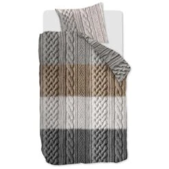 Ariadne At Home Dekbedovertrek Snug Naturel-Lits-jumeaux (240 X 200/220 Cm) -Kwaliteit Geselecteerde Dekbedovertrekkenwinkel 1000045155 0101