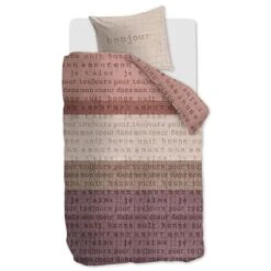 Ariadne At Home Dekbedovertrek Checks Naturel-1-persoons (140 X 200/220 Cm) -Kwaliteit Geselecteerde Dekbedovertrekkenwinkel 1000045161 0101