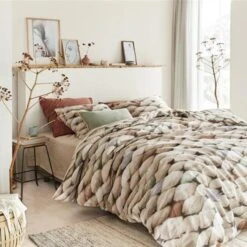Ariadne At Home Dekbedovertrek Big Naturel-2-persoons (200 X 200/220 Cm) -Kwaliteit Geselecteerde Dekbedovertrekkenwinkel 1000045164 0102