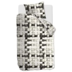 Ariadne At Home Dekbedovertrek Comfort Zwart - Wit-Lits-jumeaux (240 X 200/22... -Kwaliteit Geselecteerde Dekbedovertrekkenwinkel 1000045165 0101
