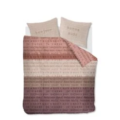 Ariadne At Home Dekbedovertrek Checks Naturel-Lits-jumeaux (240 X 200/220 Cm)