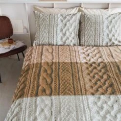 Ariadne At Home Dekbedovertrek Snug Bruin-Lits-jumeaux (240 X 200/220 Cm) 8 Ariadne At Home Dekbedovertrek Snug Bruin-Lits-jumeaux (240 X 200/220 Cm) -Kwaliteit Geselecteerde Dekbedovertrekkenwinkel 1000045172 0102