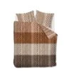 Ariadne At Home Dekbedovertrek Snug Bruin-Lits-jumeaux (240 X 200/220 Cm) -Kwaliteit Geselecteerde Dekbedovertrekkenwinkel 1000045172