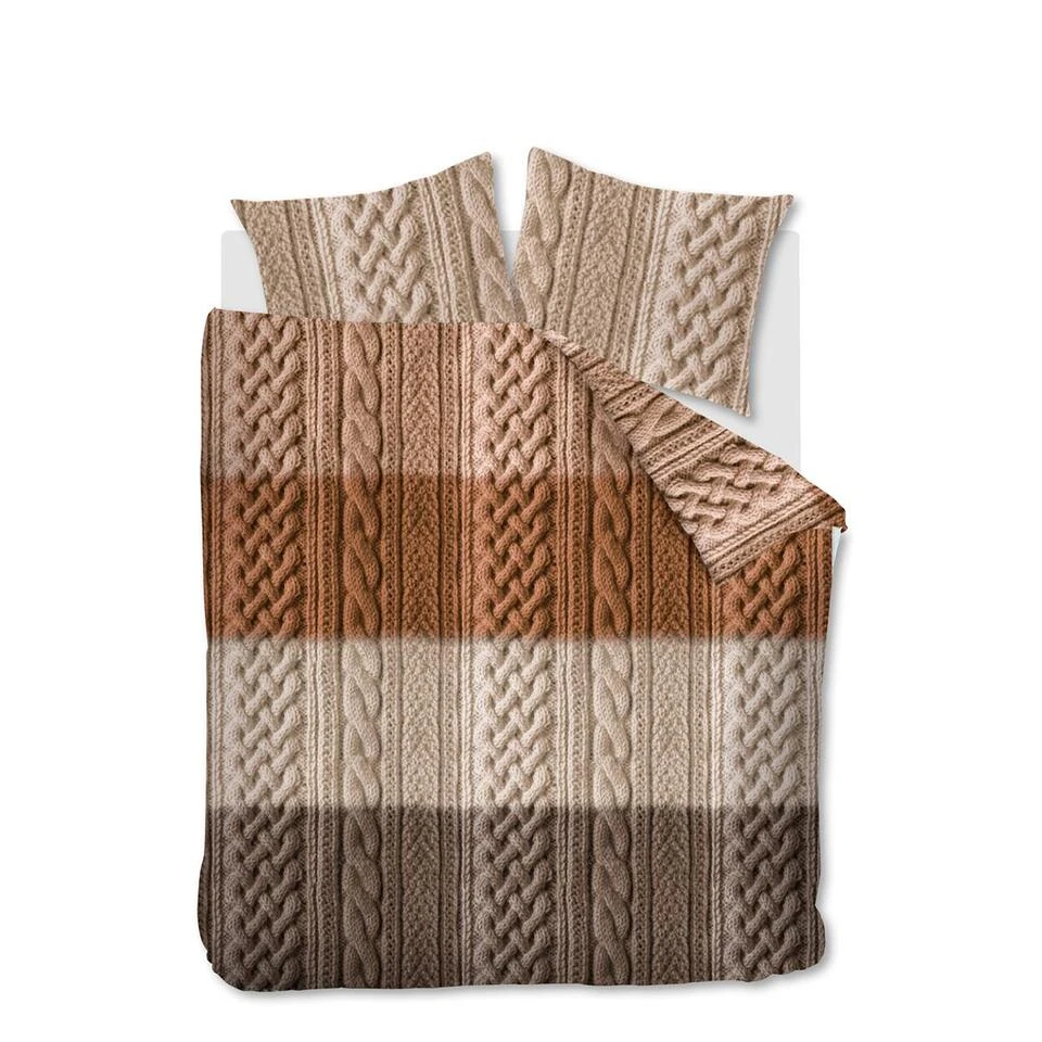 Ariadne At Home Dekbedovertrek Snug Bruin-Lits-jumeaux (240 X 200/220 Cm) 3 Ariadne At Home Dekbedovertrek Snug Bruin-Lits-jumeaux (240 X 200/220 Cm)