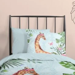 Good Morning Dekbedovertrek "Desiree" - Aqua - (140x220 Cm) -Kwaliteit Geselecteerde Dekbedovertrekkenwinkel 1000045509 0102