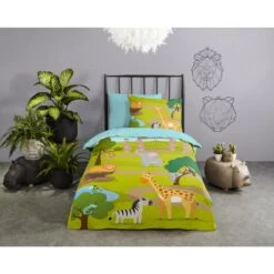 Good Morning Dekbedovertrek "Mees" - Multi - (140x220 Cm) -Kwaliteit Geselecteerde Dekbedovertrekkenwinkel 1000045538 0101