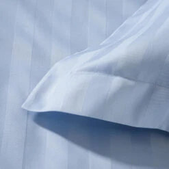 Damai Dekbedovertrek Katoen-satijn - 260x260/220cm - Blauw -Kwaliteit Geselecteerde Dekbedovertrekkenwinkel 1000051417 0102