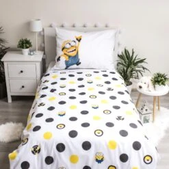 Minions Dekbedovertrek, It's Mine - Eenpersoons - 140 X 200 Cm - Katoen 9 Minions Dekbedovertrek, It's Mine - Eenpersoons - 140 X 200 Cm - Katoen -Kwaliteit Geselecteerde Dekbedovertrekkenwinkel 1000053402 0103