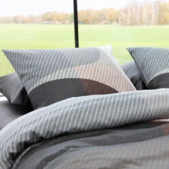 Damai Dekbedovertrek Moore - Satijn - 260x200/220 Cm - Basalt -Kwaliteit Geselecteerde Dekbedovertrekkenwinkel 1000053511 0102