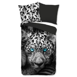 Pure Dekbedovertrek "Blue Eyes" - Antraciet - (200x220 Cm) -Kwaliteit Geselecteerde Dekbedovertrekkenwinkel 1000054758 0102