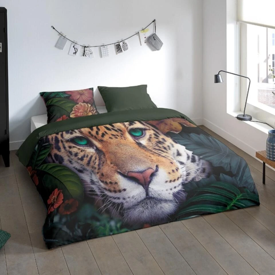 Pure Dekbedovertrek "Wildlife Flowers" - Multi - (240x220 Cm) 4 Pure Dekbedovertrek "Wildlife Flowers" - Multi - (240x220 Cm) - Afbeelding 2