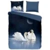 Pure Dekbedovertrek "Share" - Blauw - (240x220 Cm) -Kwaliteit Geselecteerde Dekbedovertrekkenwinkel 1000054835