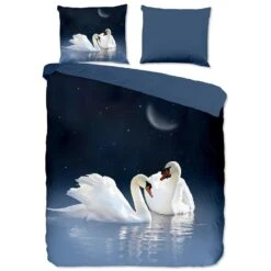 Pure Dekbedovertrek "Share" - Blauw - (240x220 Cm)