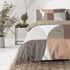 Cinderella Knut - Dekbedovertrek - Katoen - 260x200/220 Cm - Terra -Kwaliteit Geselecteerde Dekbedovertrekkenwinkel 1000055035 0103