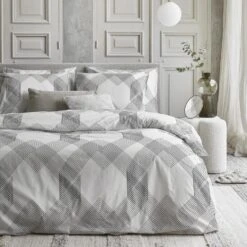 Damai Fontana - Dekbedovertrek - Katoen - 260x200/220 Cm - Cream -Kwaliteit Geselecteerde Dekbedovertrekkenwinkel 1000055082 0101