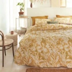 Ariadne At Home Dekbedovertrek Botanical Okergeel-Lits-jumeaux (240 X 200/220... 9 Ariadne At Home Dekbedovertrek Botanical Okergeel-Lits-jumeaux (240 X 200/220... -Kwaliteit Geselecteerde Dekbedovertrekkenwinkel 1000057356 0103