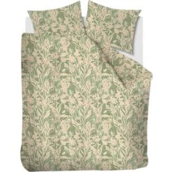 Ariadne At Home Dekbedovertrek Botanical Green-2-persoons (200 X 200/220 Cm)