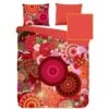 HIP Dekbedovertrek "Yuki" - Rood - (140x220 Cm) -Kwaliteit Geselecteerde Dekbedovertrekkenwinkel 1000058288