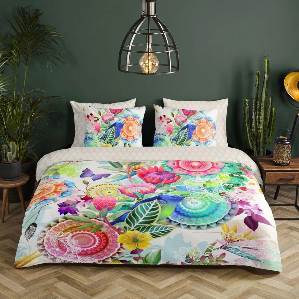 HIP Dekbedovertrek "Chess" - Multi - (200x220 Cm) 5 HIP Dekbedovertrek "Chess" - Multi - (200x220 Cm) - Afbeelding 3