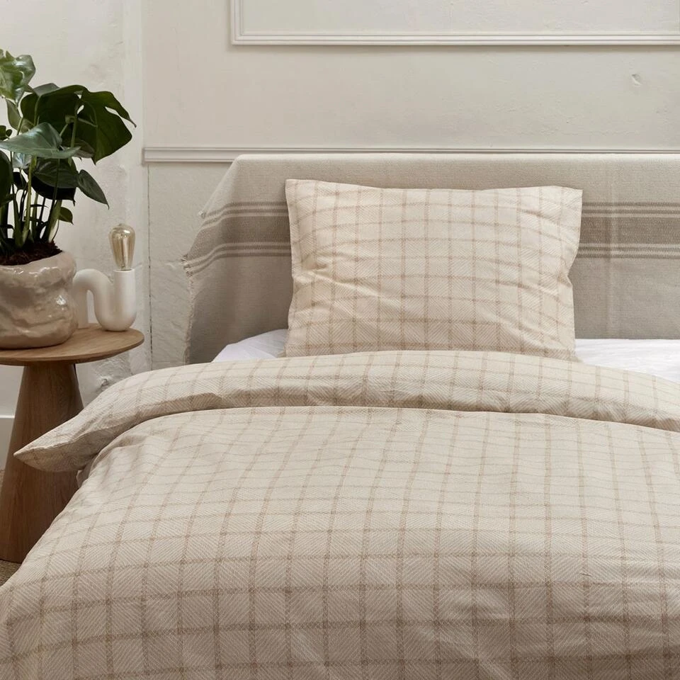 Cinderella Brecht - Dekbedovertrek - Katoen - 260x200/220 Cm - Off White 6 Cinderella Brecht - Dekbedovertrek - Katoen - 260x200/220 Cm - Off White - Afbeelding 4