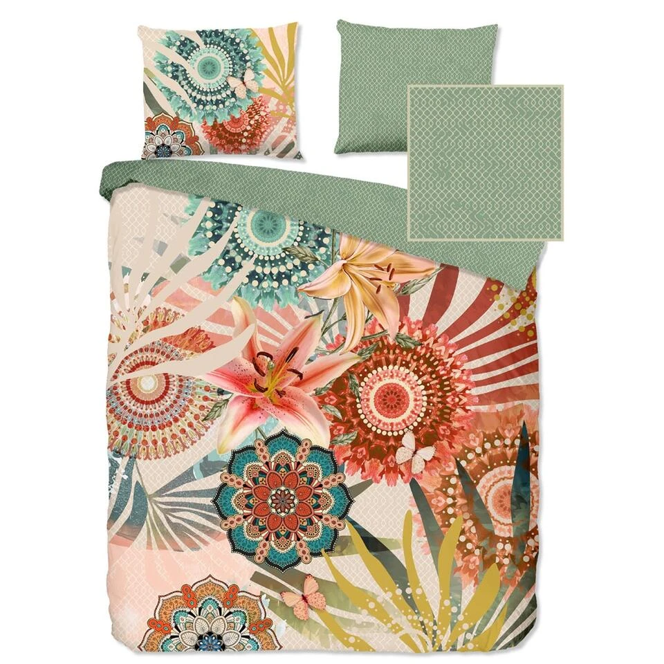 HIP Dekbedovertrek "Mateo" - Multi - (240x220 Cm) 3 HIP Dekbedovertrek "Mateo" - Multi - (240x220 Cm)