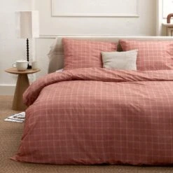 Cinderella Brecht - Dekbedovertrek - Katoen - 260x200/220 Cm - Terra -Kwaliteit Geselecteerde Dekbedovertrekkenwinkel 1000061724 0101