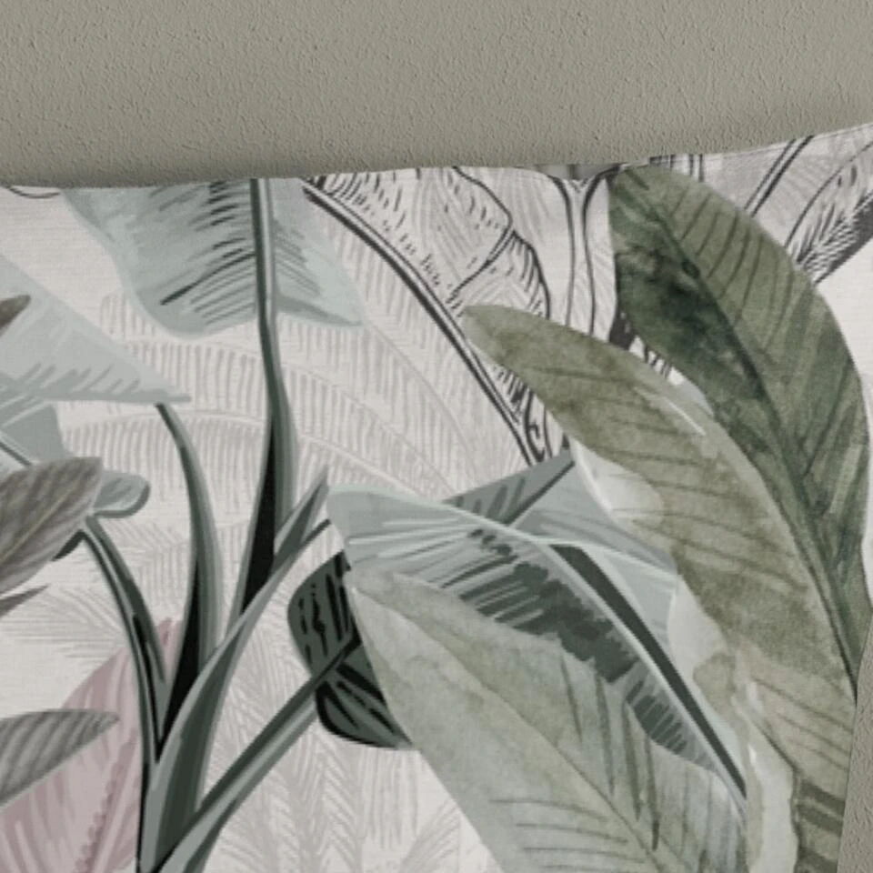 Good Morning Dekbedovertrek "Irene" - Groen - (200x220 Cm) 6 Good Morning Dekbedovertrek "Irene" - Groen - (200x220 Cm) - Afbeelding 4