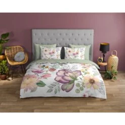 Good Morning Dekbedovertrek "Vera" - Wit - (140x220 Cm) -Kwaliteit Geselecteerde Dekbedovertrekkenwinkel 1000063271 0101