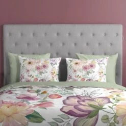 Good Morning Dekbedovertrek "Vera" - Wit - (140x220 Cm) -Kwaliteit Geselecteerde Dekbedovertrekkenwinkel 1000063271 0102