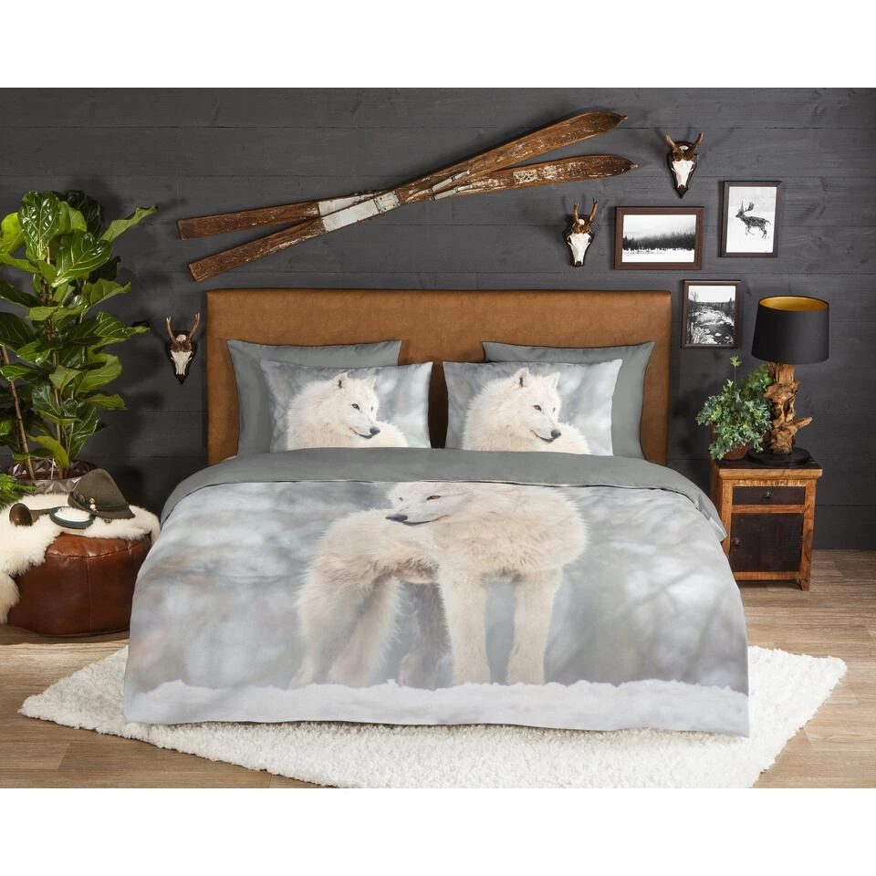 Good Morning Dekbedovertrek "Julian" - Grijs - (140x220 Cm) 4 Good Morning Dekbedovertrek "Julian" - Grijs - (140x220 Cm) - Afbeelding 2