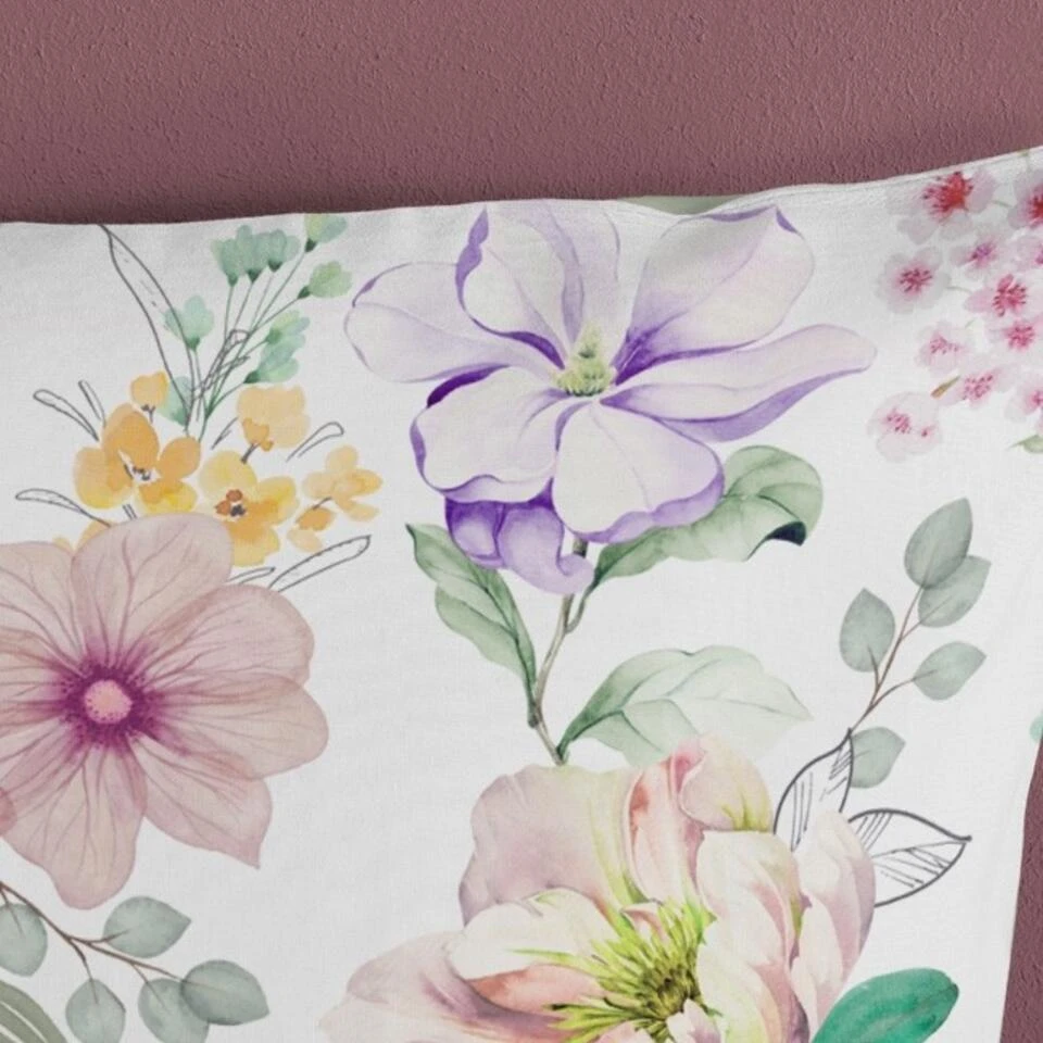 Good Morning Dekbedovertrek "Vera" - Wit - (240x220 Cm) 5 Good Morning Dekbedovertrek "Vera" - Wit - (240x220 Cm) - Afbeelding 3