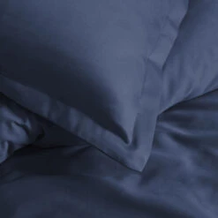 Cinderella Sundays - Dekbedovertrek - Satijn - 260x200/220 Cm - Navy -Kwaliteit Geselecteerde Dekbedovertrekkenwinkel 1000071947 0102