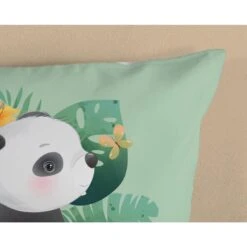 Good Morning Dekbedovertrek "Momo" - Groen - (140x220 Cm) -Kwaliteit Geselecteerde Dekbedovertrekkenwinkel 1000080891 0111