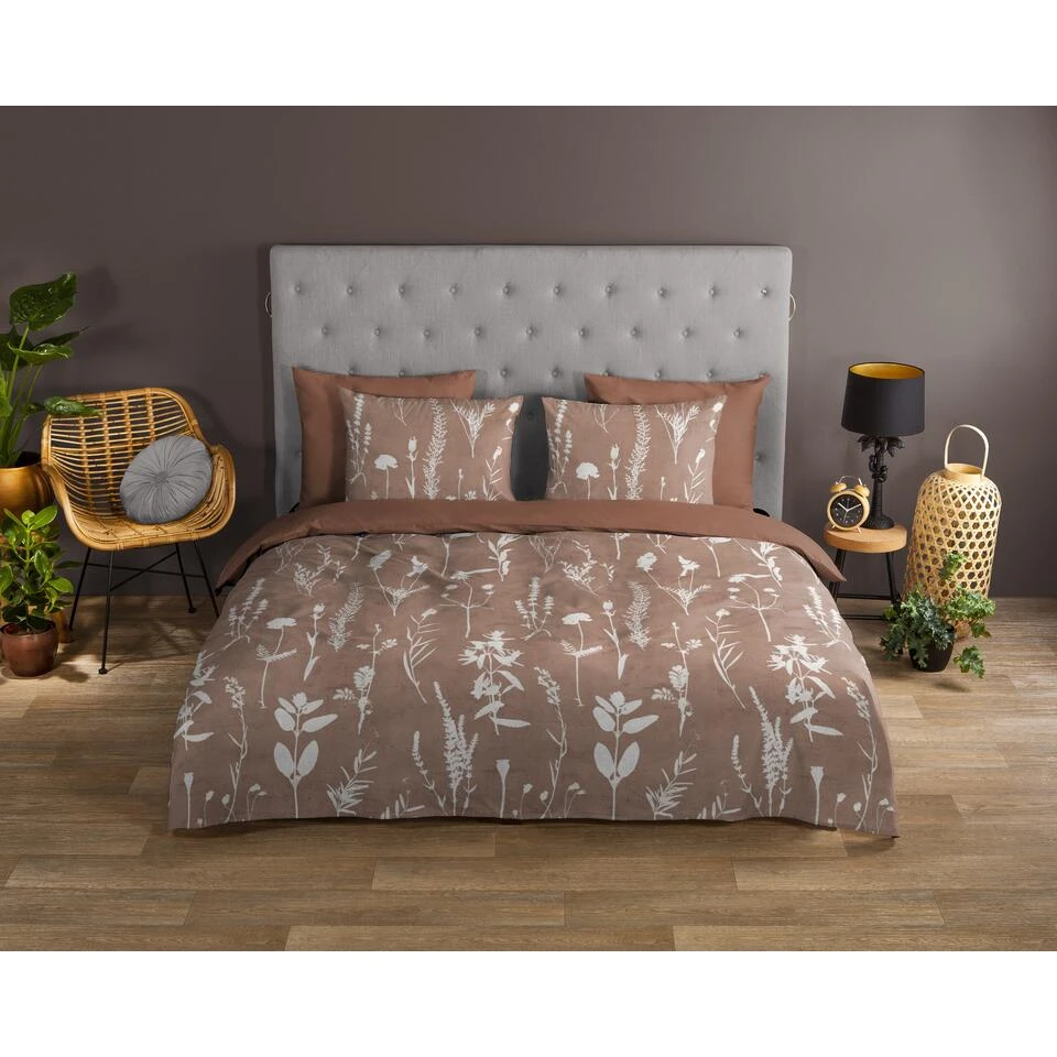 Good Morning Dekbedovertrek "Rav" - Terra - (240x220 Cm) 4 Good Morning Dekbedovertrek "Rav" - Terra - (240x220 Cm) - Afbeelding 2