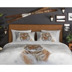 Good Morning Dekbedovertrek "Fleur" - Groen - (200x220 Cm) -Kwaliteit Geselecteerde Dekbedovertrekkenwinkel 1000080910 0110