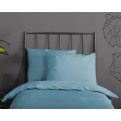 Good Morning Dekbedovertrek "" - Blauw - (120x150 Cm) -Kwaliteit Geselecteerde Dekbedovertrekkenwinkel 1000083345 0110