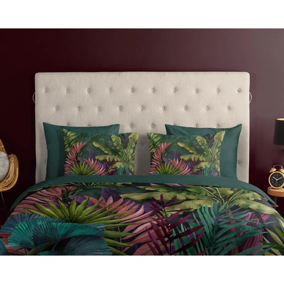 Good Morning Dekbedovertrek "Marina" - Groen - (240x220 Cm) 5 Good Morning Dekbedovertrek "Marina" - Groen - (240x220 Cm) - Afbeelding 3